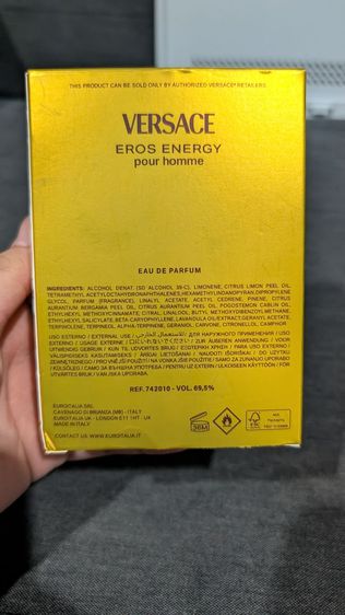น้ำหอมมือสอง หิ้วมาจากเยอรมันไม่มีใบเสร็จ VERSACE Eros Energy Edp 100ml รูปที่ 4