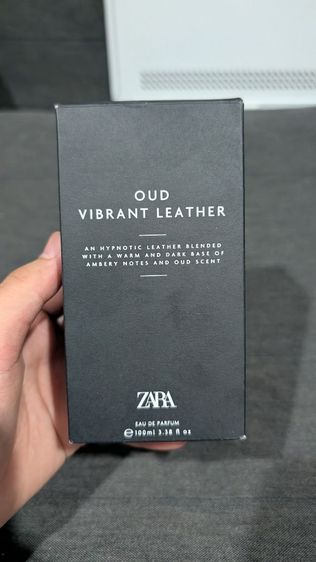 ชาย อื่นๆ น้ำหอมมือสอง หิ้วมากจากเยอรมัน ไม่มีใบเสร็จ ZARA OUD VIBRANT LEATHER 100ml