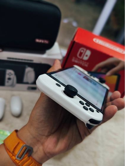 Nintendo Switch-H Oled Console White รูปที่ 6