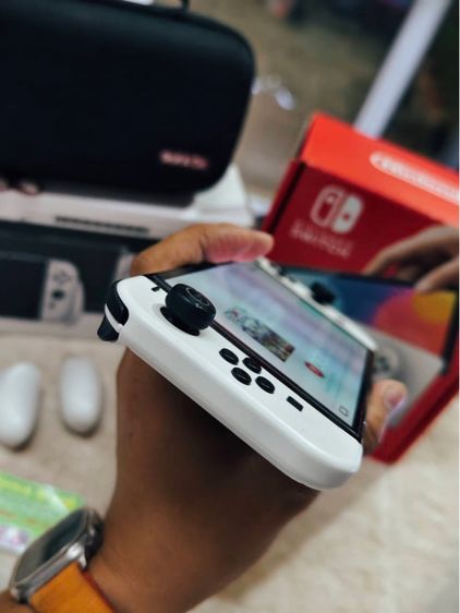 Nintendo Switch-H Oled Console White รูปที่ 7