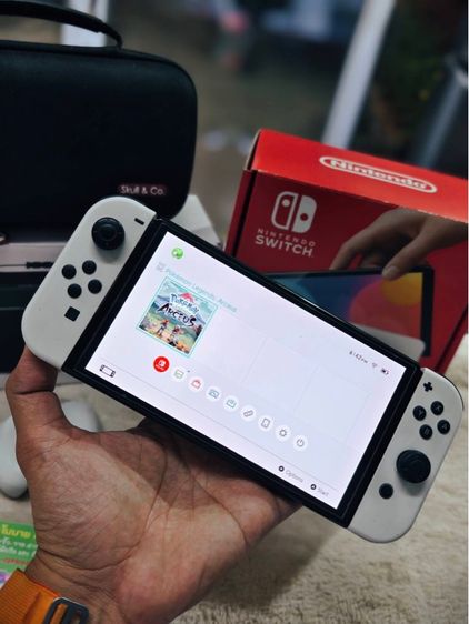 Nintendo Switch-H Oled Console White รูปที่ 2
