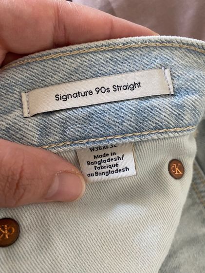 กางเกงยีนส์ Calvin Klein รูปที่ 7