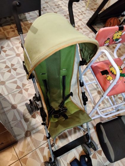 รถเข็นเด็ก เก้าอี้เสริม โต๊ะอาหาร บูสเตอร์ เสื้อคาดเอว  รูปที่ 7