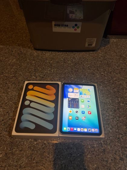 ขายiPadMini6สีใหม่หายากStar Light มีกล่องอีมี่ตรงสูนTrueสวยๆใช้งานดีทุกๆฟังชั่นถูกมากกก