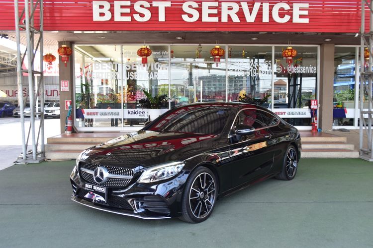 รถ Mercedes-Benz C-Class C200 สี ดำ