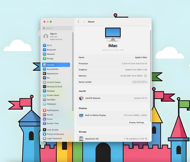 iMac 21.5-inch Retina 4K 2019 Ram16GB HDD1TB  รูปที่ 11