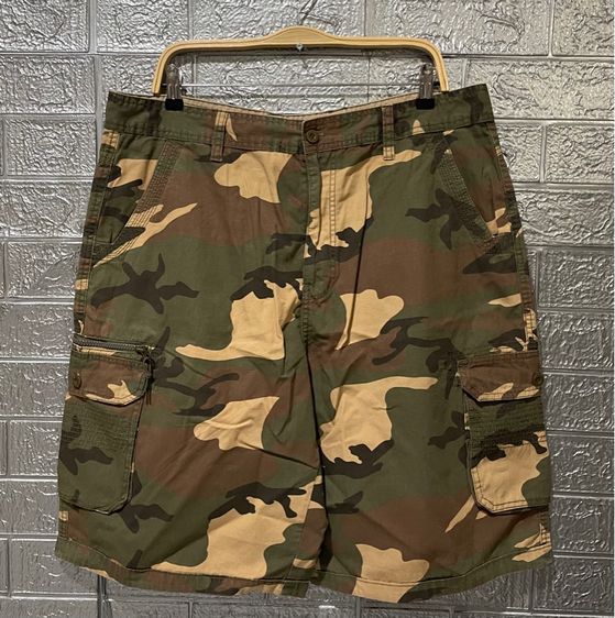 กางเกงคาร์โก้ลายพราง