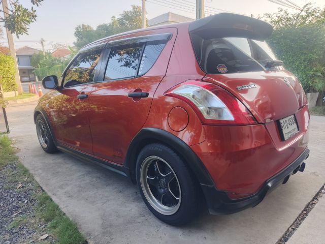 Suzuki Swift 2013 1.2 GA Sedan เบนซิน ไม่ติดแก๊ส เกียร์ธรรมดา ส้ม รูปที่ 4