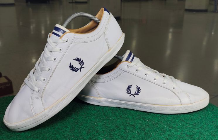 รองเท้า💥FRED PERRY💥ของแท้‼️พื้นนิ่ม เบา สวยๆ เดิมๆ สภาพดี💥มี 3คู่ไซร์ 39,41,43 รูปที่ 15