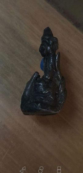 พระอุปคุ​ต​ เนื้อสำริท​ ศิลปะเขมร​ จัดจ้าน รูปที่ 7