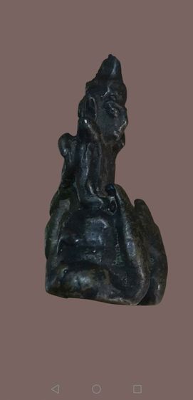 พระอุปคุ​ต​ เนื้อสำริท​ ศิลปะเขมร​ จัดจ้าน รูปที่ 12