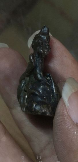 พระอุปคุ​ต​ เนื้อสำริท​ ศิลปะเขมร​ จัดจ้าน รูปที่ 9