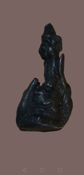 พระอุปคุ​ต​ เนื้อสำริท​ ศิลปะเขมร​ จัดจ้าน รูปที่ 15