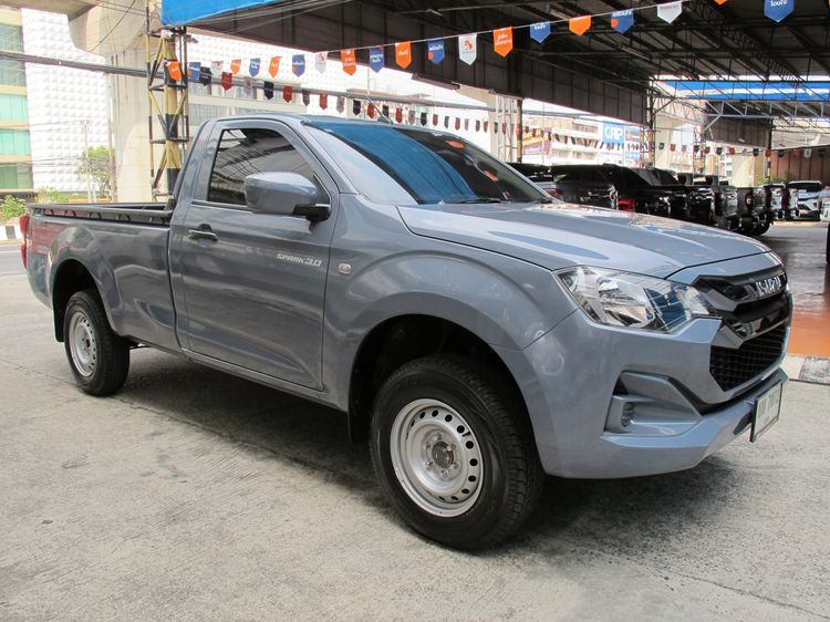 Isuzu D-MAX 2024 3.0 S 4WD Pickup ดีเซล ไม่ติดแก๊ส เกียร์ธรรมดา เทา รูปที่ 2