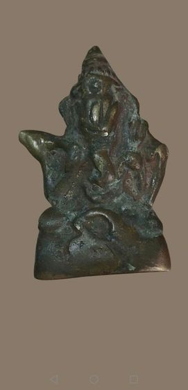 พระ​พิฆเนศ​ เนื้อทองผสมอุดกริ่ง​ ไม่ทราบที่