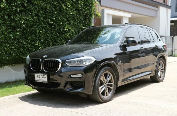 BMW X3 2020 2.0 xDrive20d 4WD Utility-car ดีเซล ไม่ติดแก๊ส เกียร์อัตโนมัติ ดำ รูปที่ 3