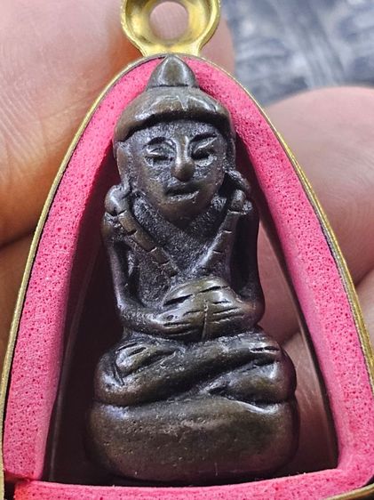 พระอุปคุตเขมรเนื้อสัมฤทธิ์ สวยมาก