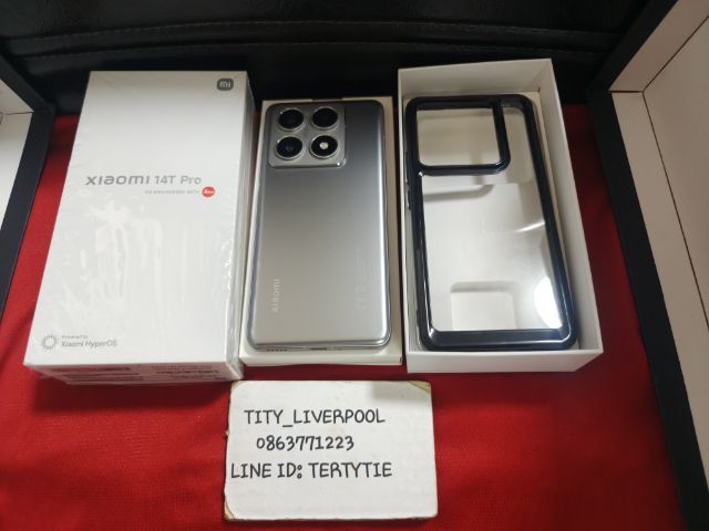 512 GB ขาย Xiaomi 14t Pro 5G สี Titan Gray ศูนย์ไทย 