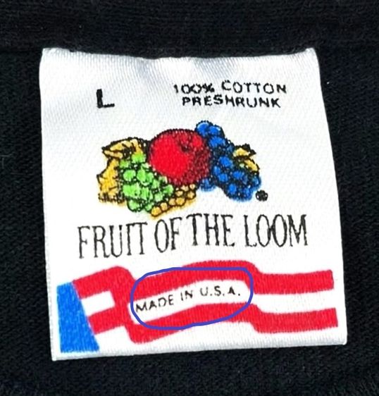 Fruit of the Loom 80's Smithsonian Institution Earth" National Air and Space Museum T-Shirt Made in USA. รูปที่ 8