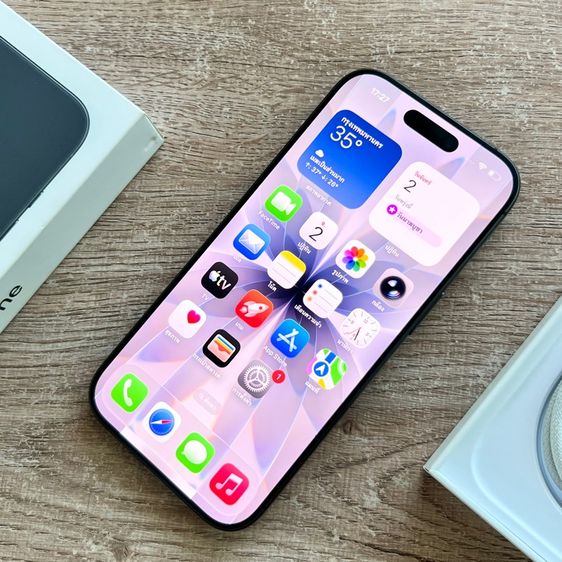 อายุ 9 วัน iPhone 17 256 ประกัน กพ.70 แบต 100 รอบชาร์จ 11 สวยไร้ตำหนิ ครบกล่อง ซื้อ AppleCarePlus ได้ รูปที่ 3