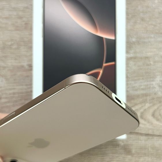 iPhone 16 Pro Max 256 Desert แบต 94 มีรอยถลอกใหญ่ เครื่องเดิมๆ ใช้งานปกติทุกอย่าง ครบกล่อง รูปที่ 13