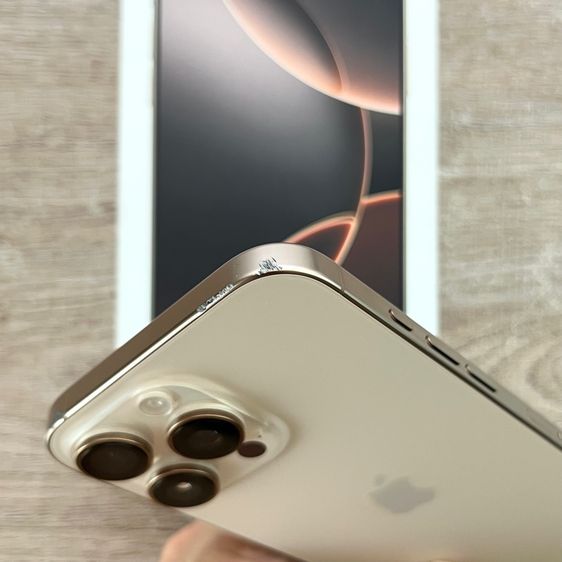 iPhone 16 Pro Max 256 Desert แบต 94 มีรอยถลอกใหญ่ เครื่องเดิมๆ ใช้งานปกติทุกอย่าง ครบกล่อง รูปที่ 12