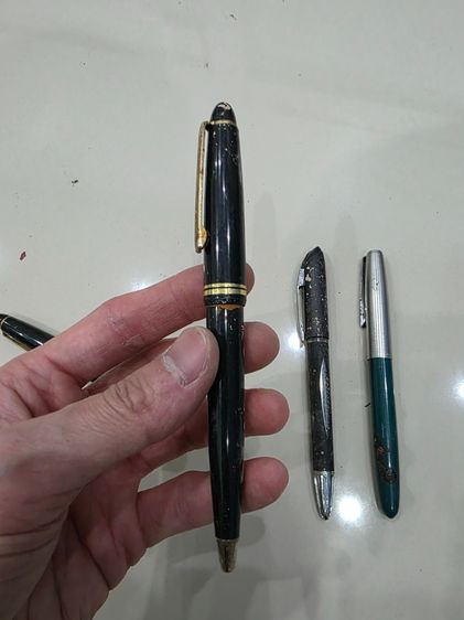 ปักกา เก่าเก็บ สวยหายาก หนักๆ ของสะสม เดิมๆ 4 แท่ง ขายตามสภาพ พร้อมส่งครับพี่ๆ  รูปที่ 3