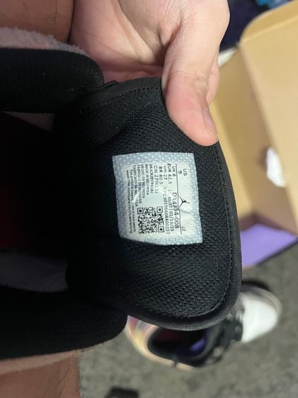 Air Jordan 1 Low SE สี Black Sundial Magic Ember ไซซ์ US9 UK8 รูปที่ 9