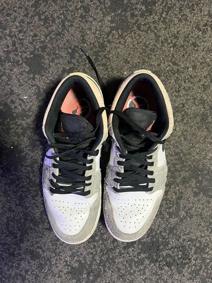 Air Jordan 1 Low SE สี Black Sundial Magic Ember ไซซ์ US9 UK8 รูปที่ 3