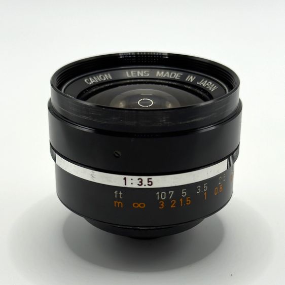 Canon EX 35mm f3.5 เลนส์ฟิกซ์ วินเทจ ครบชุด สภาพสวย รูปที่ 3