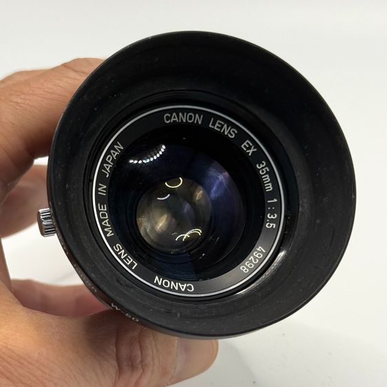 Canon EX 35mm f3.5 เลนส์ฟิกซ์ วินเทจ ครบชุด สภาพสวย รูปที่ 5
