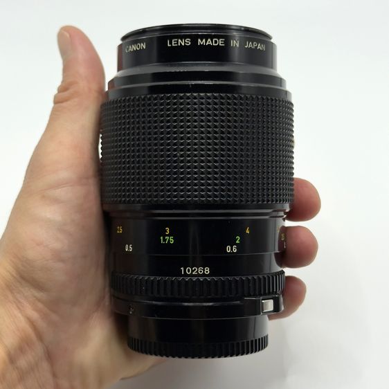 เลนส์มาโคร & ไมโคร Canon FD 100mm Macro เลนส์มาโคร วินเทจ Made in Japan สภาพสวย