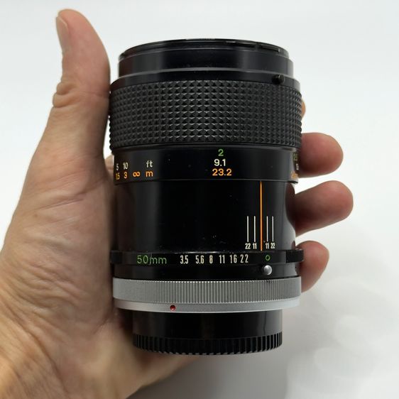 เลนส์ Macro Canon FD 50mm f3.5 SSC วินเทจ สภาพสวย ใส ไม่มีรา รูปที่ 5