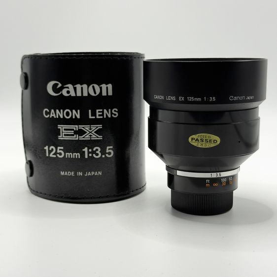 เลนส์ถ่ายไกล Canon EX 125mm f3.5 เลนส์เทเลวินเทจ หายาก Made in Japan