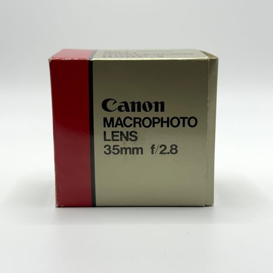 Canon Macrophoto 35mm f2.8 ของใหม่เก่าเก็บ ครบกล่องเดิม รูปที่ 9