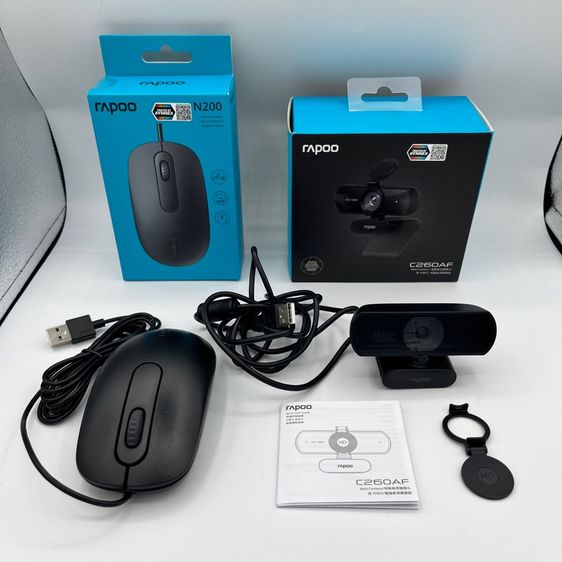 อื่นๆ WEBCAM RAPOO C260AF แถมเมาส์