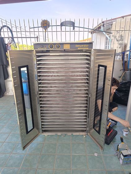 ตู้อบแห้งหรือตู้อบลมร้อนอเนกประสงค์(Dehydrator) ขนาด 24 ชั้น 24 ถาด รูปที่ 2