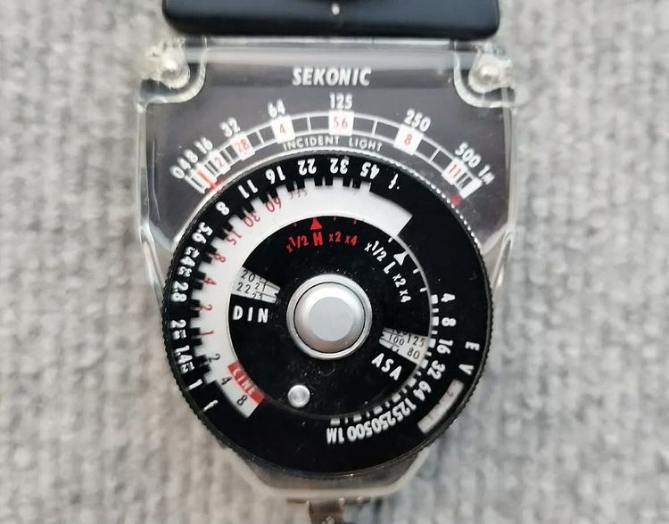 เครื่องวัดแสง Sekonic L-28C Studio Deluxe หายาก พร้อมเคส สภาพยังสวย อะไหล่ครบ มือสองนำเข้าจากญี่ปุ่น รูปที่ 4