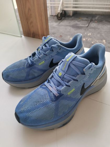 NIKE Structure 25 รองเท้าวิ่งขนาด​ 8.5(42)แท้ใช้งานมาไม่นานขาย700บาทรวมส่งEMsให้ด้วย(ตำหนิ​เชือกด้านซ้ายโดนน้ำยา ไฮเตอร์นิดหนึ่งตามรูป) รูปที่ 11