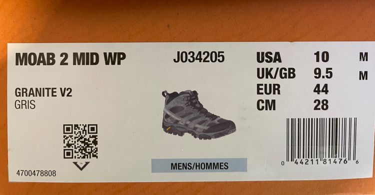 รองเท้าเดินป่า Merrell Moab2 รูปที่ 10
