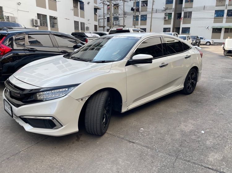 Honda Civic 2020 1.5 Turbo RS Sedan เบนซิน ไม่ติดแก๊ส เกียร์อัตโนมัติ ขาว รูปที่ 2