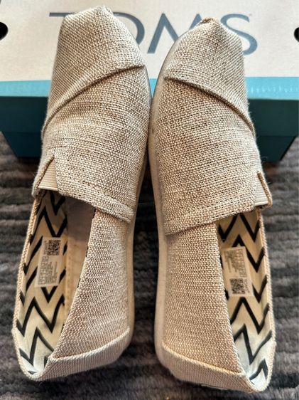 รองเท้าลำลองผู้หญิง สลิปออน รุ่น Alpargata Natural Undyed Heritage Canvas  รูปที่ 5