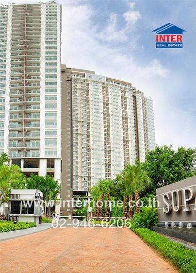 คอนโดมิเนียม 30.87 ตร.ม. ศุภาลัยเวอเรนด้า รัตนาธิเบศร์ ใกล้เซ็นทรัพล์รัตนาธิเบศร์ ใกล้รถไฟฟ้าสถานีบางกระสอ ถนนรัตนาธิเบศร์ เมืองนนทบุรี 