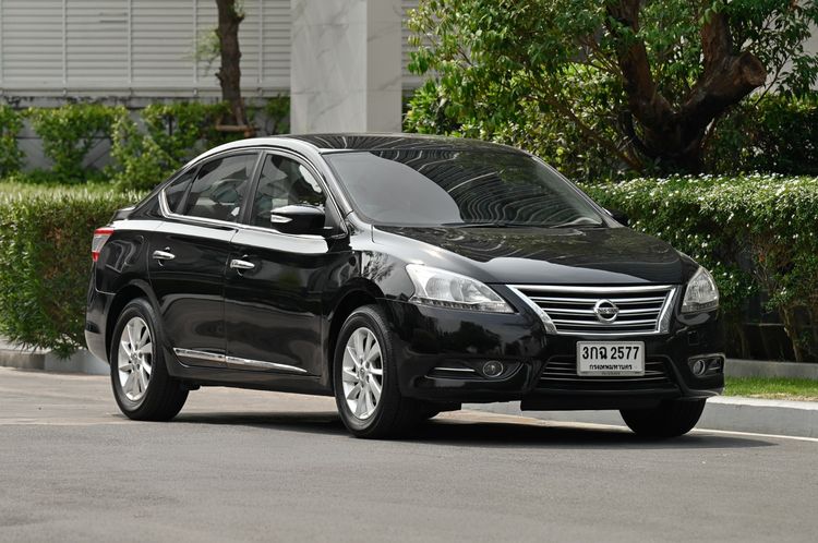 Nissan Sylphy 2014 1.8 V Sedan เบนซิน ไม่ติดแก๊ส เกียร์อัตโนมัติ ดำ รูปที่ 2
