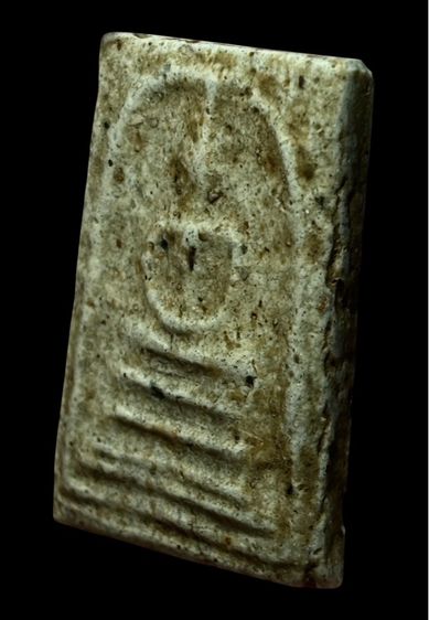 พระสมเด็จบางขุนพรหมกรุเก่า พิมพ์เส้นด้าย มีคราบจับบางๆ รูปที่ 5