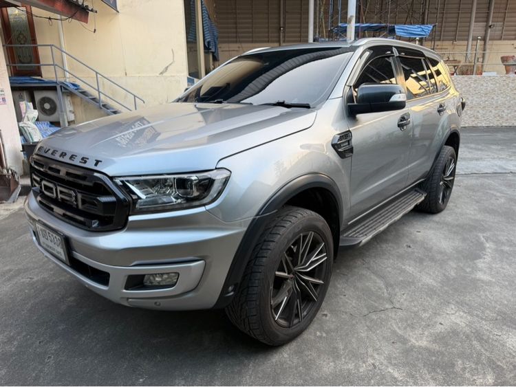 Ford Everest 2021 2.0 Titanium Plus Utility-car ดีเซล ไม่ติดแก๊ส เกียร์อัตโนมัติ เทา รูปที่ 3