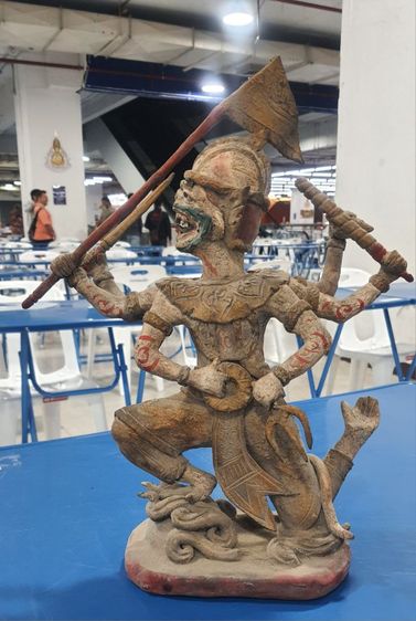 หนุมานหลวงพ่อกวย สูง15นิ้ว เดิมๆจากหิ้งพระ