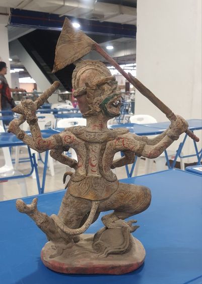 หนุมานหลวงพ่อกวย สูง15นิ้ว เดิมๆจากหิ้งพระ รูปที่ 2