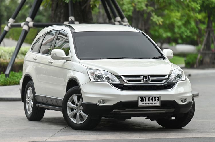Honda CR-V 2011 2.0 S Utility-car เบนซิน ไม่ติดแก๊ส เกียร์อัตโนมัติ ขาว รูปที่ 2