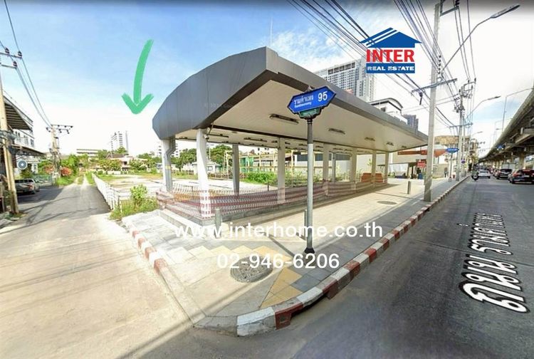 ที่ดินเปล่า 359.1 ตร.ว. ที่ดิน ถนนรามคำแหง ที่ดินใกล้แยกลำสาลี ที่ดินติดซอยรามคำแหง95 ติดสถานีรถไฟฟ้าสายสีส้ม สถานีแยกลำสาลี 